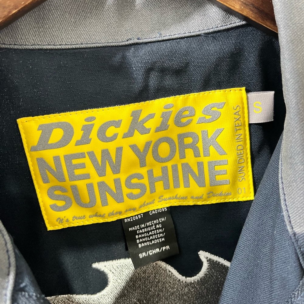 Rare Dickies New York Sunshine Men's Blue and Gray Jacket #42/100 only 100 made - Picture 7 of 12